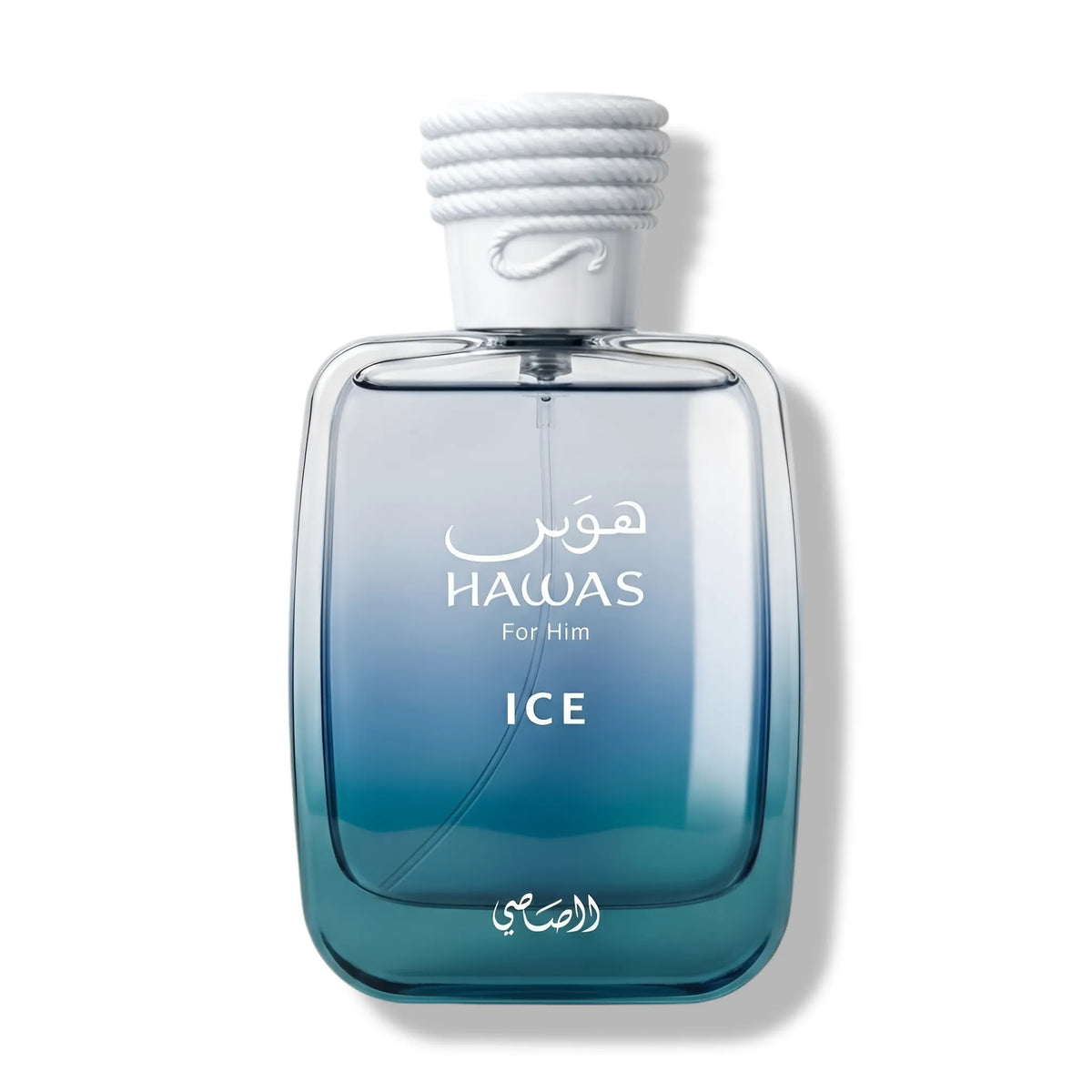 Rasasi Hawas Ice Eau de Parfum bottle for men.